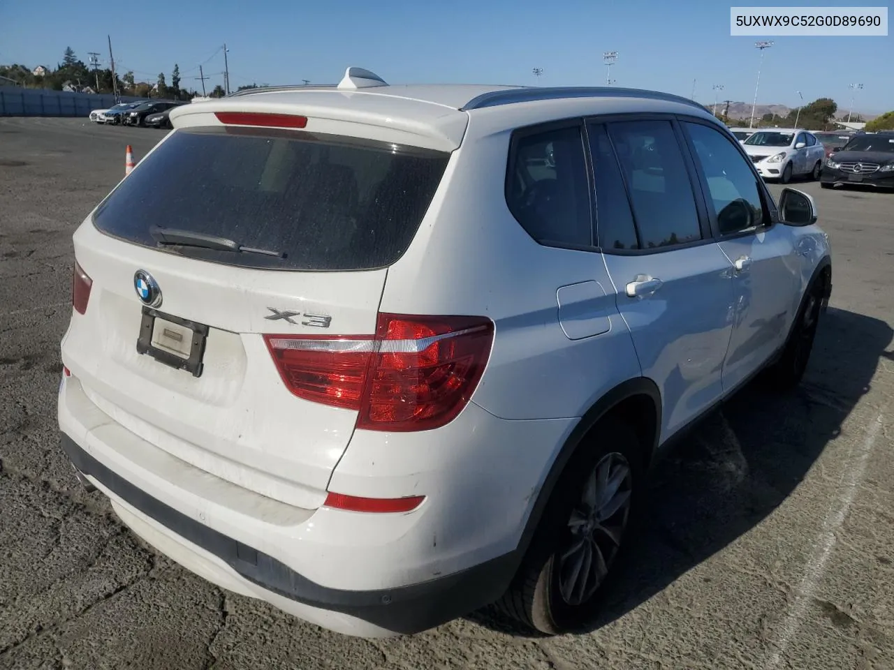 2016 BMW X3 xDrive28I VIN: 5UXWX9C52G0D89690 Lot: 73585524