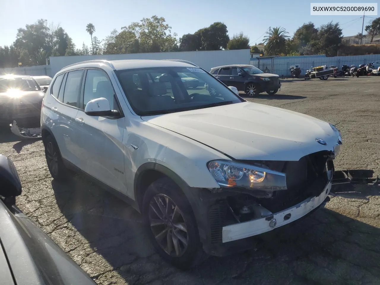 2016 BMW X3 xDrive28I VIN: 5UXWX9C52G0D89690 Lot: 73585524