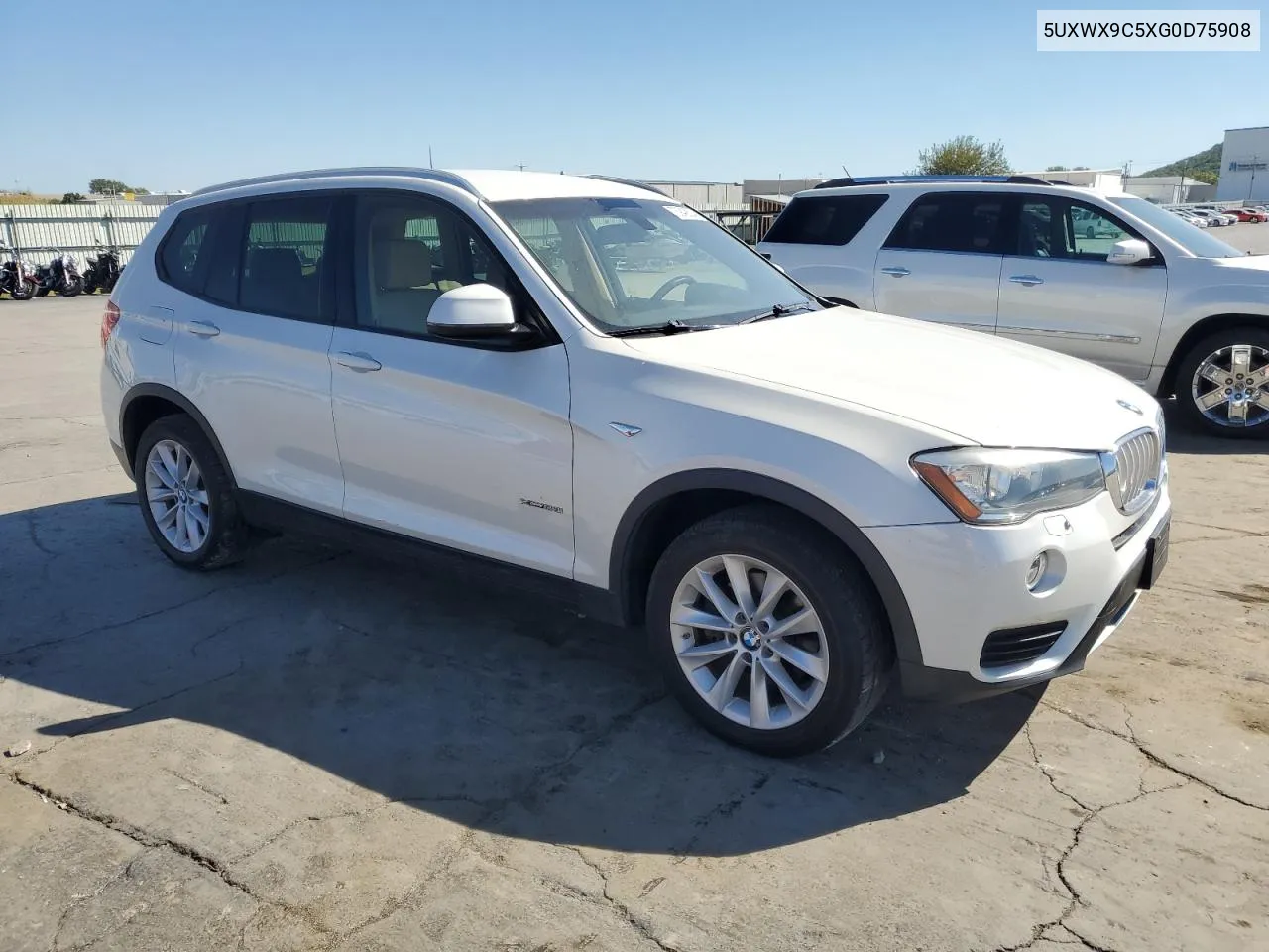 2016 BMW X3 xDrive28I VIN: 5UXWX9C5XG0D75908 Lot: 73942834