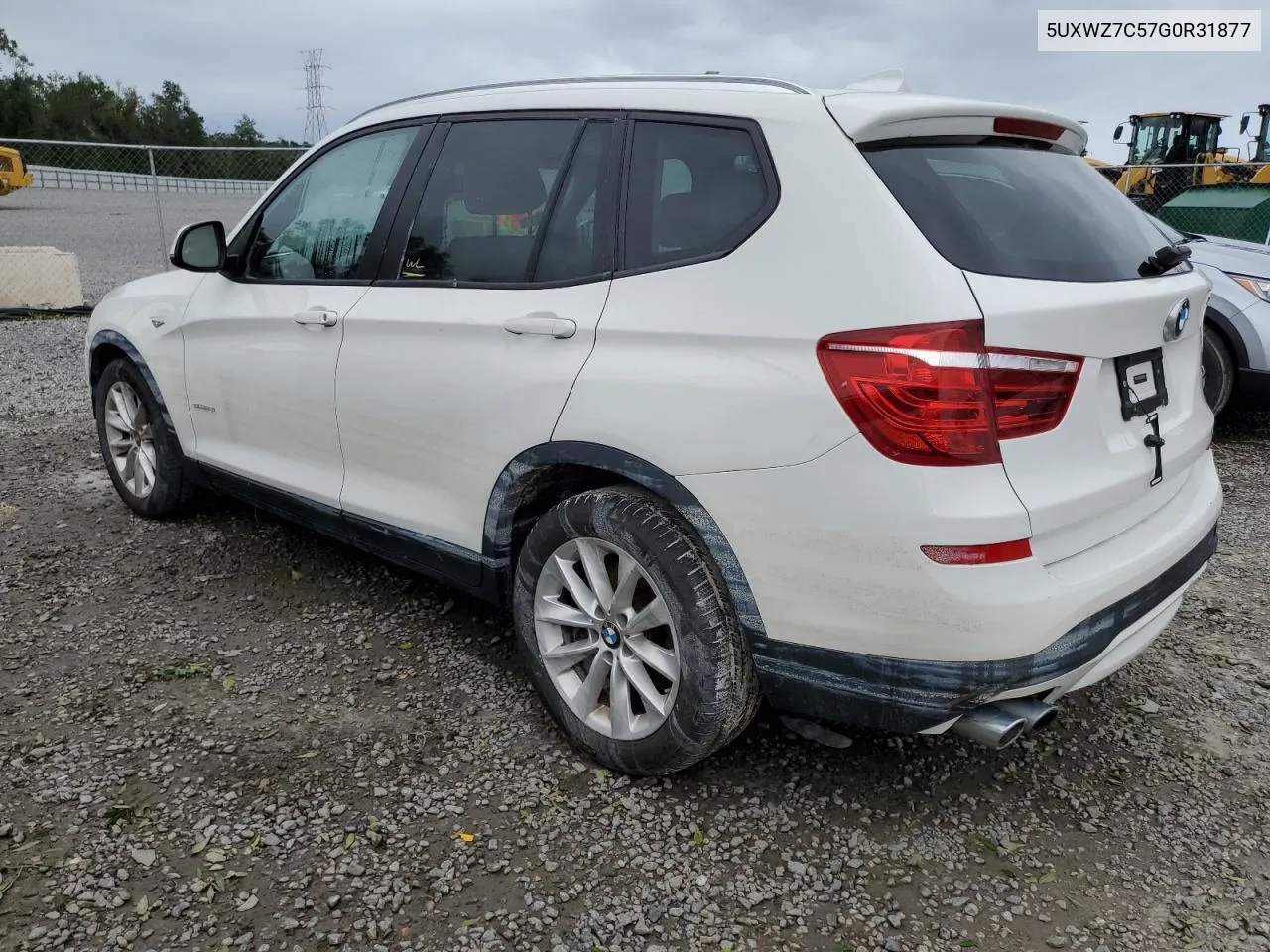 2016 BMW X3 Sdrive28I VIN: 5UXWZ7C57G0R31877 Lot: 75005144