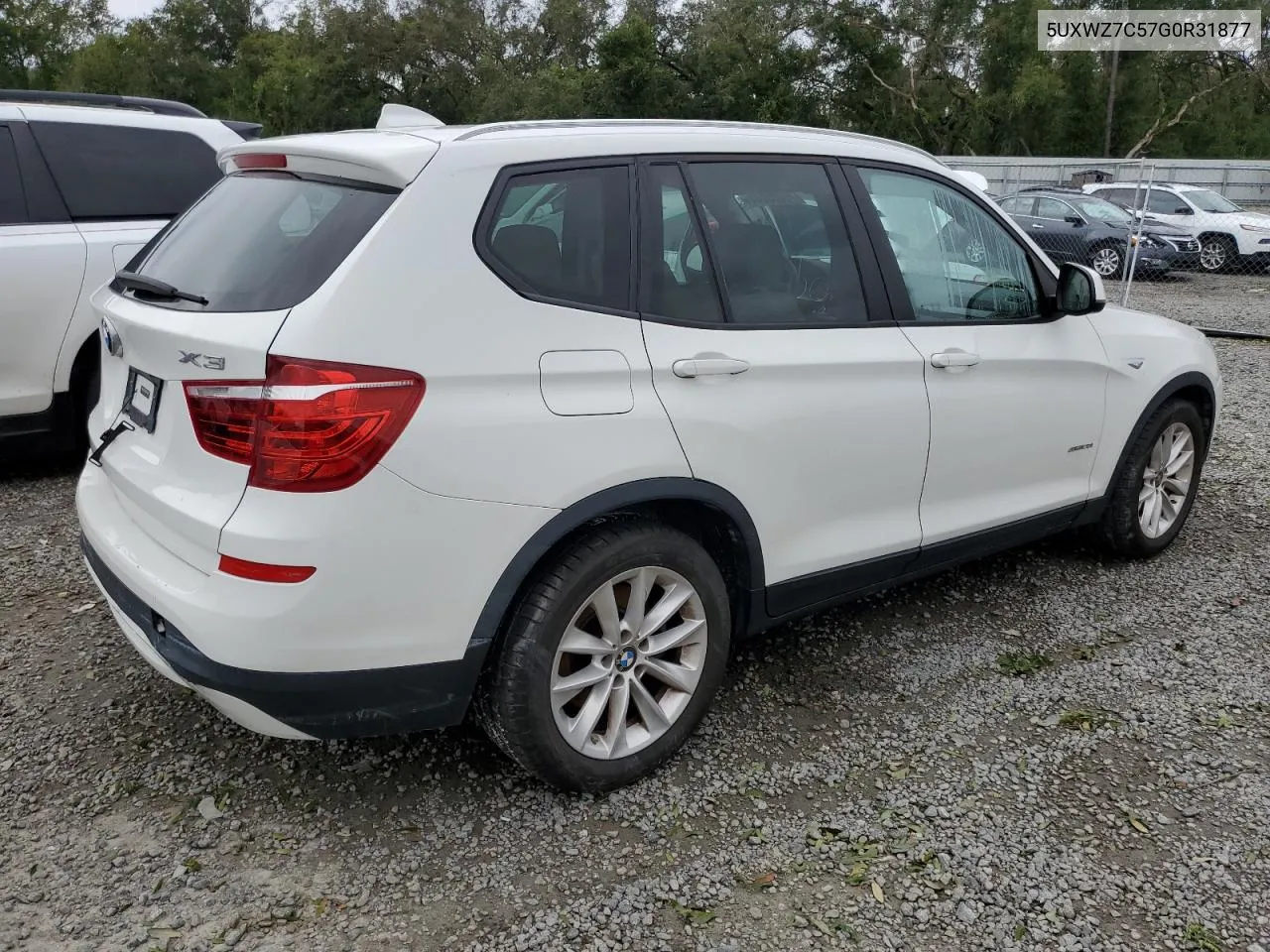 5UXWZ7C57G0R31877 2016 BMW X3 Sdrive28I