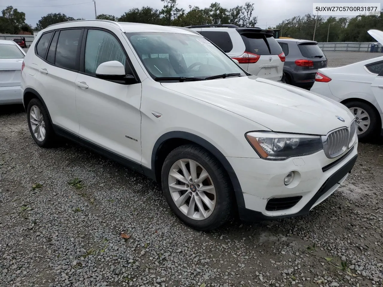 5UXWZ7C57G0R31877 2016 BMW X3 Sdrive28I