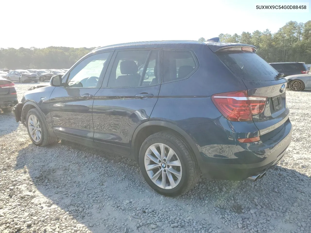 2016 BMW X3 xDrive28I VIN: 5UXWX9C54G0D88458 Lot: 75396174