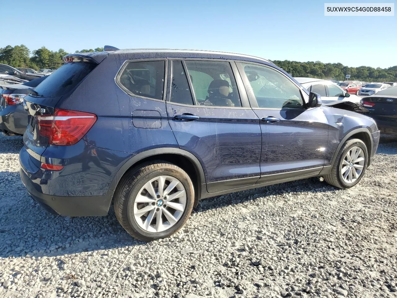 2016 BMW X3 xDrive28I VIN: 5UXWX9C54G0D88458 Lot: 75396174