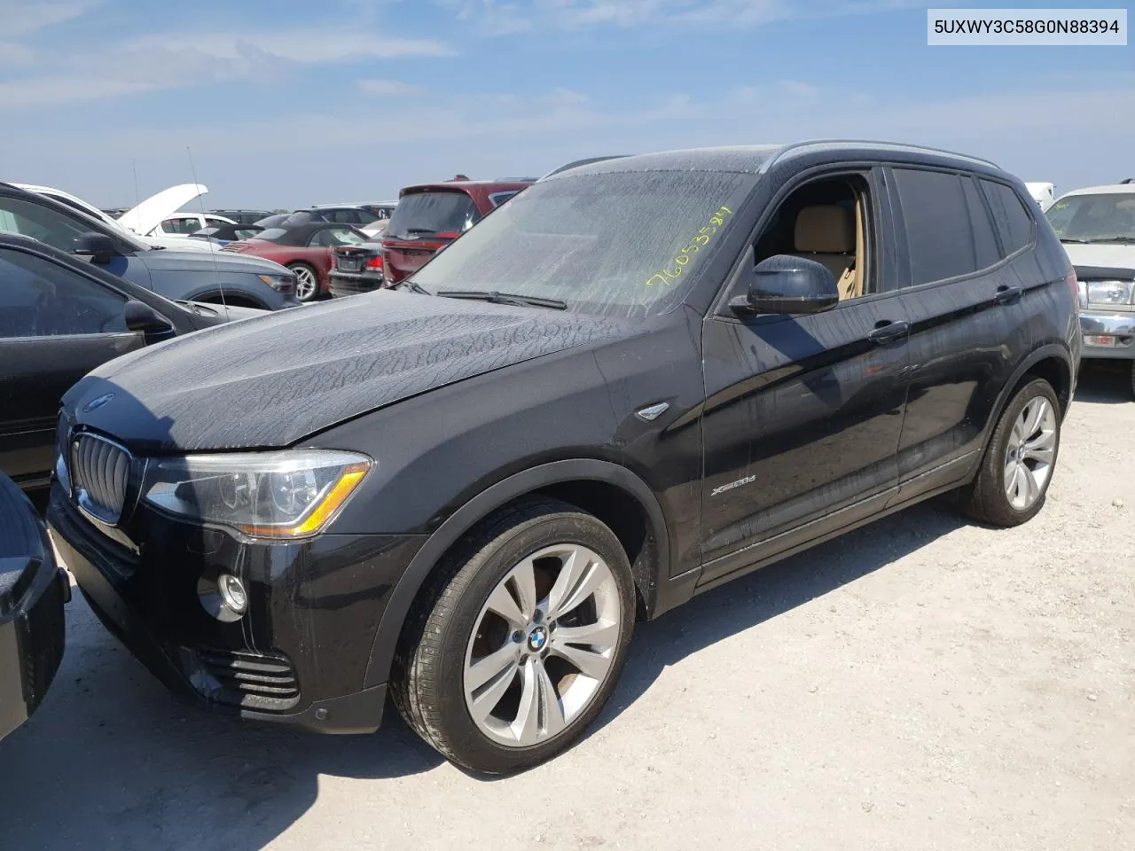 5UXWY3C58G0N88394 2016 BMW X3 xDrive28D