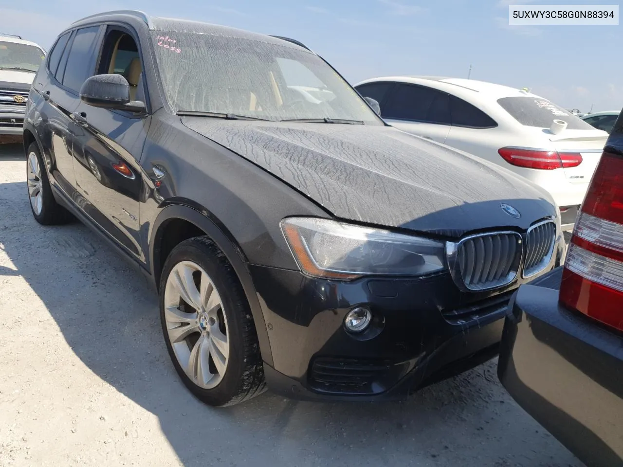 2016 BMW X3 xDrive28D VIN: 5UXWY3C58G0N88394 Lot: 76053584