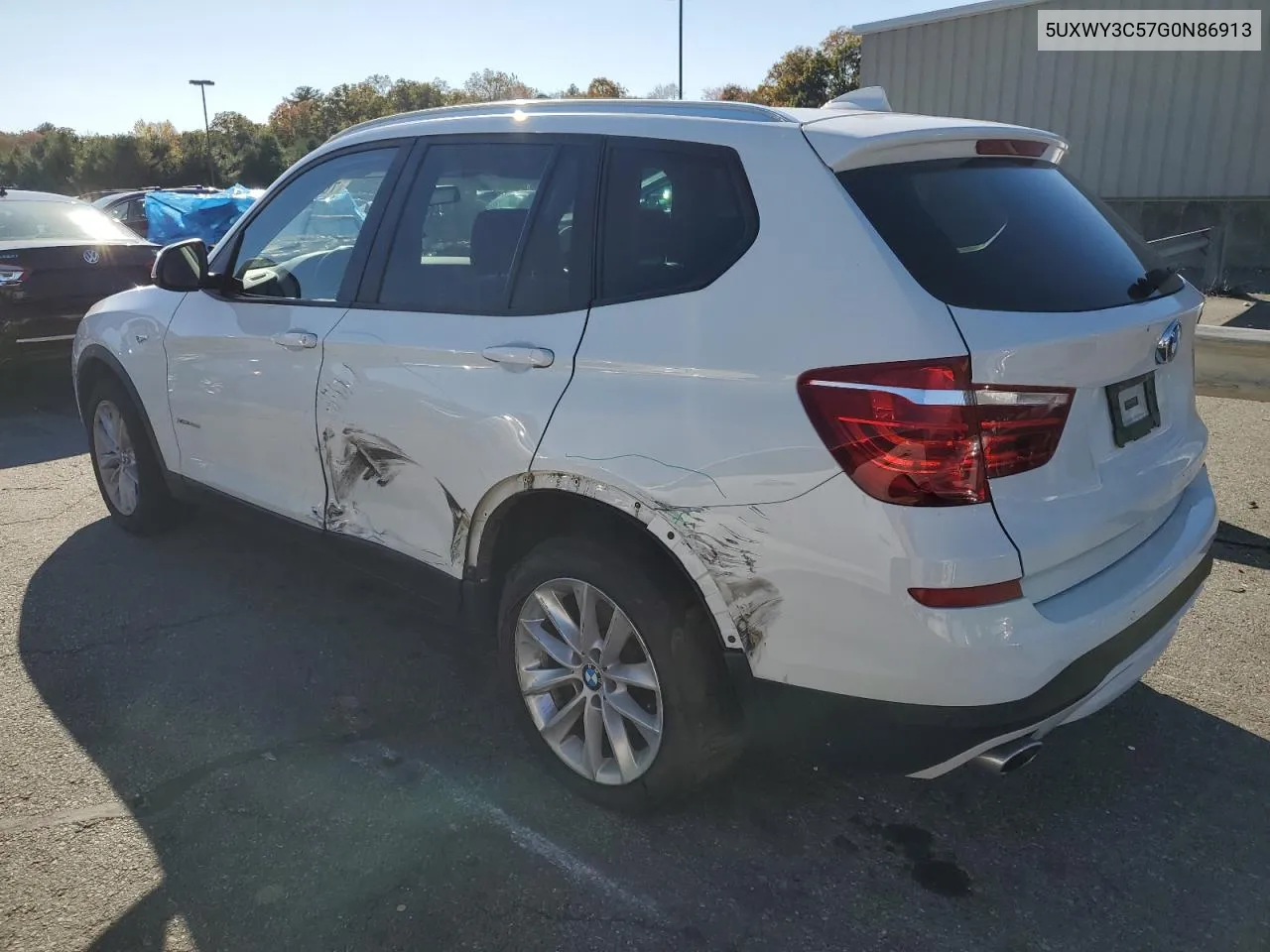 2016 BMW X3 xDrive28D VIN: 5UXWY3C57G0N86913 Lot: 76109054