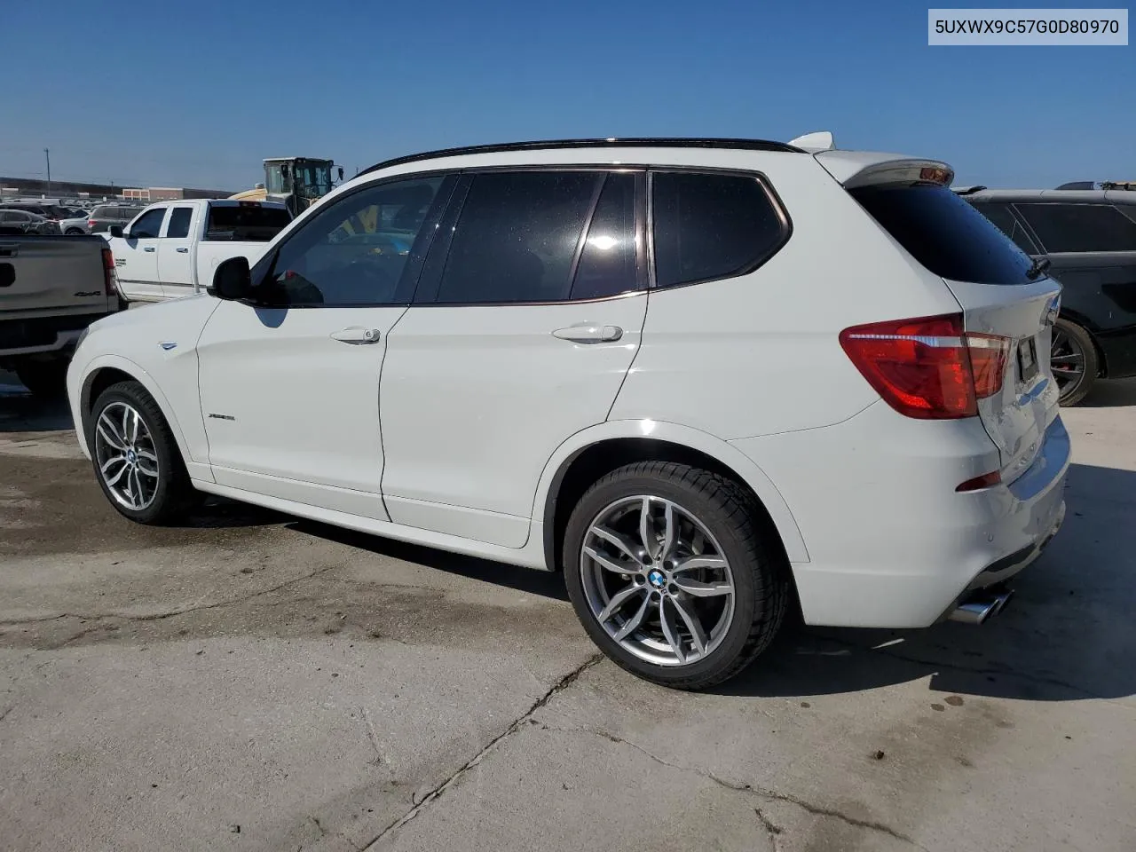 2016 BMW X3 xDrive28I VIN: 5UXWX9C57G0D80970 Lot: 76518084