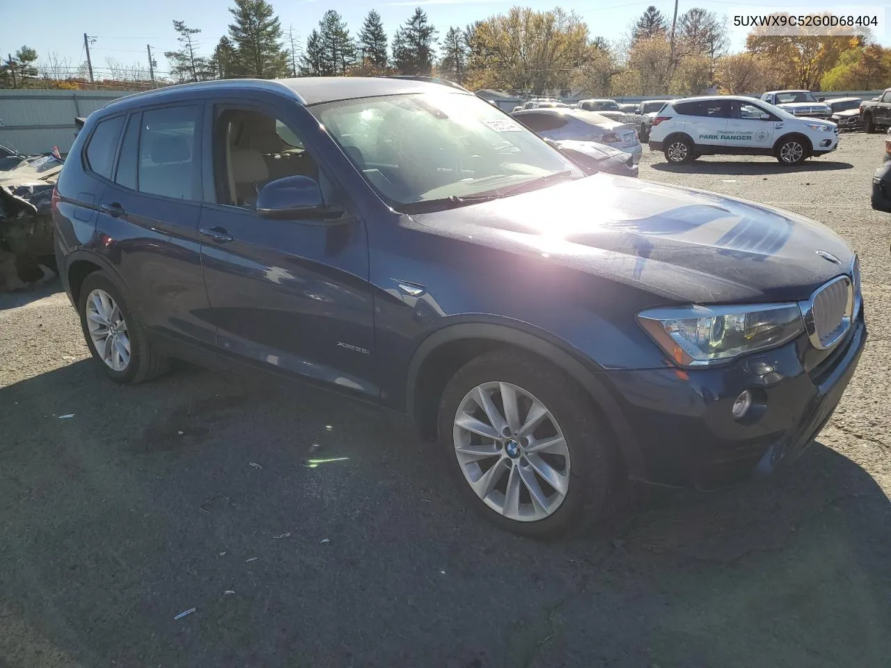 2016 BMW X3 xDrive28I VIN: 5UXWX9C52G0D68404 Lot: 76573744