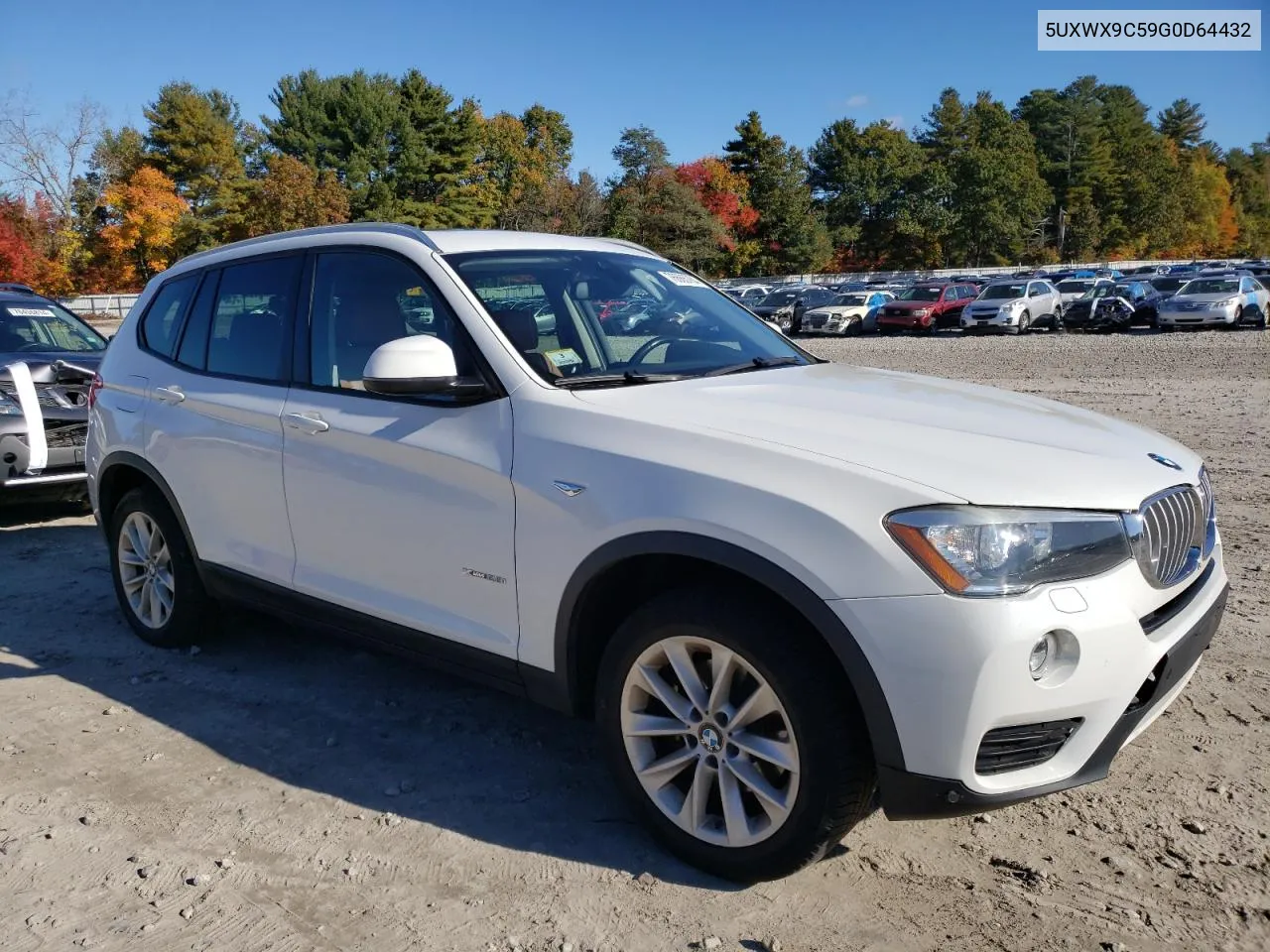 2016 BMW X3 xDrive28I VIN: 5UXWX9C59G0D64432 Lot: 76665784