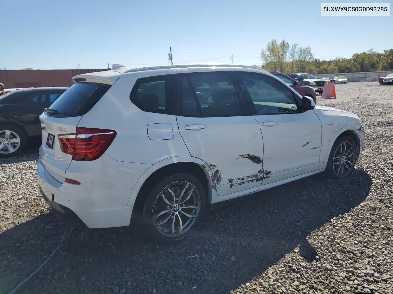 2016 BMW X3 xDrive28I VIN: 5UXWX9C50G0D93785 Lot: 76963594