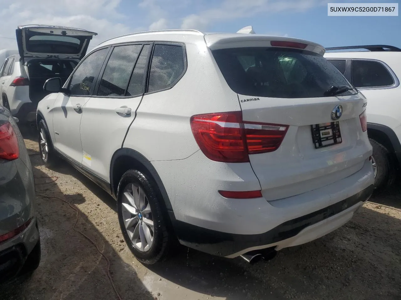 2016 BMW X3 xDrive28I VIN: 5UXWX9C52G0D71867 Lot: 77250974