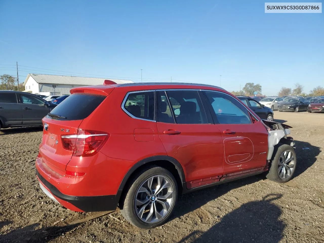 2016 BMW X3 xDrive28I VIN: 5UXWX9C53G0D87866 Lot: 77612974