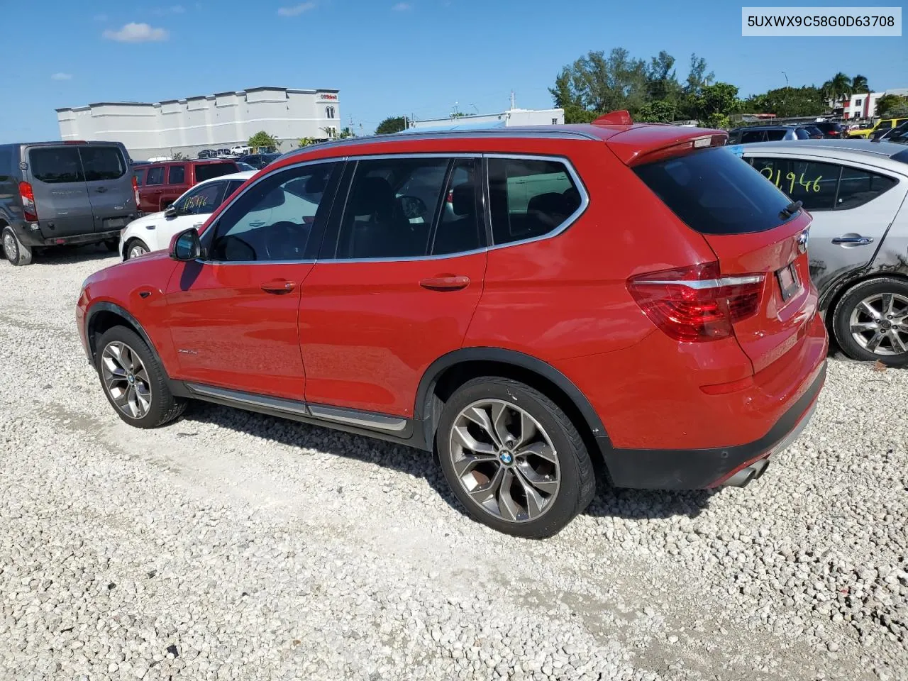 2016 BMW X3 xDrive28I VIN: 5UXWX9C58G0D63708 Lot: 78031514