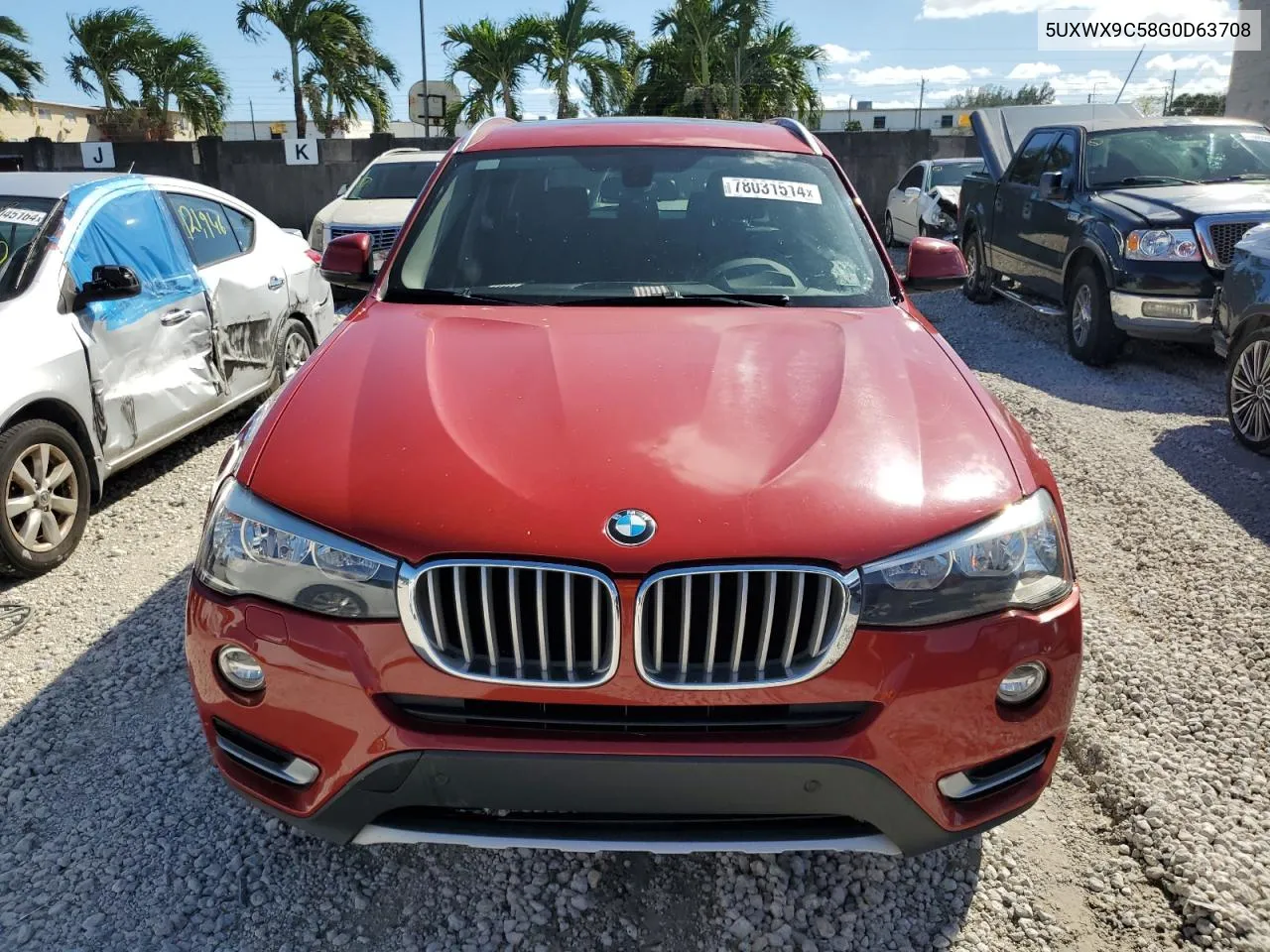 5UXWX9C58G0D63708 2016 BMW X3 xDrive28I