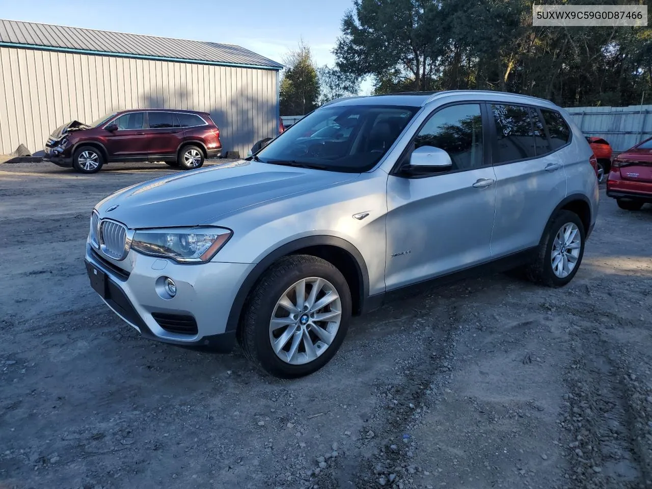 2016 BMW X3 xDrive28I VIN: 5UXWX9C59G0D87466 Lot: 81622214