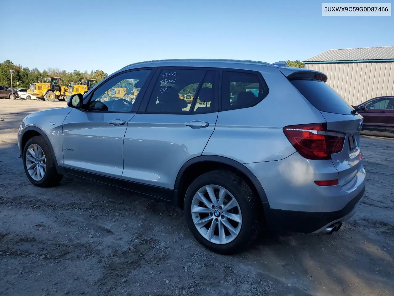 2016 BMW X3 xDrive28I VIN: 5UXWX9C59G0D87466 Lot: 81622214