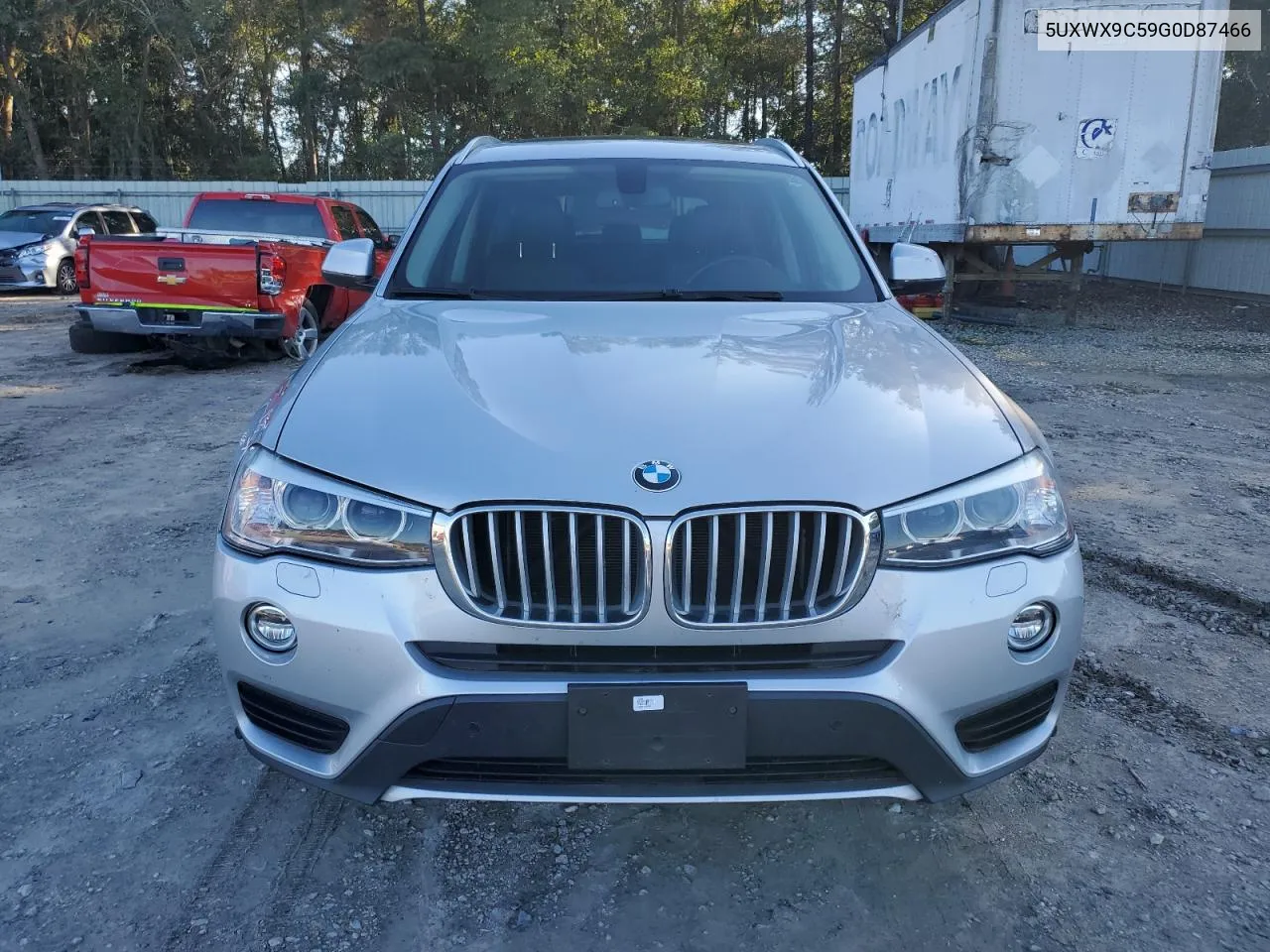 2016 BMW X3 xDrive28I VIN: 5UXWX9C59G0D87466 Lot: 81622214