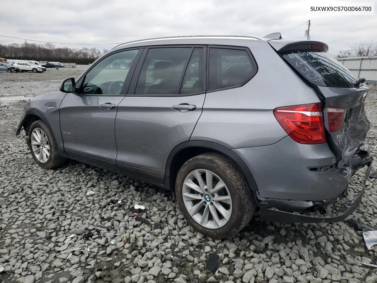 2016 BMW X3 xDrive28I VIN: 5UXWX9C57G0D66700 Lot: 82220173