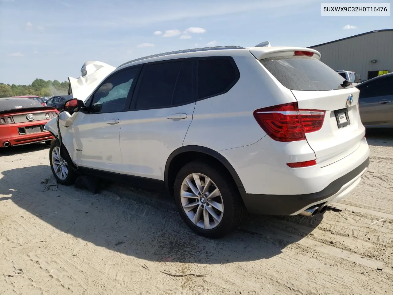 2017 BMW X3 xDrive28I VIN: 5UXWX9C32H0T16476 Lot: 53207194