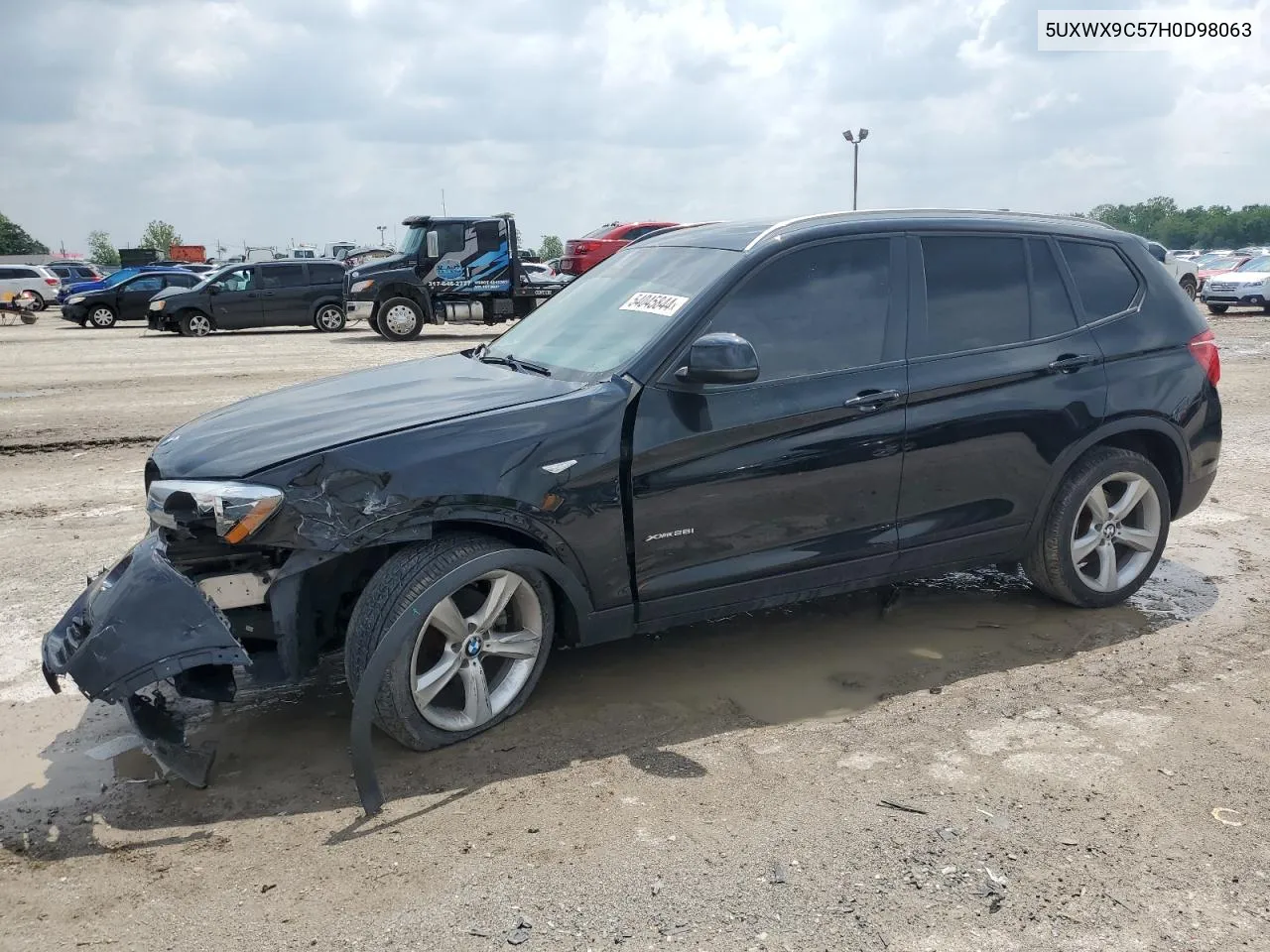 2017 BMW X3 xDrive28I VIN: 5UXWX9C57H0D98063 Lot: 54045844