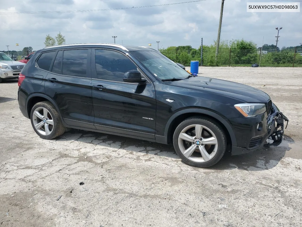 2017 BMW X3 xDrive28I VIN: 5UXWX9C57H0D98063 Lot: 54045844