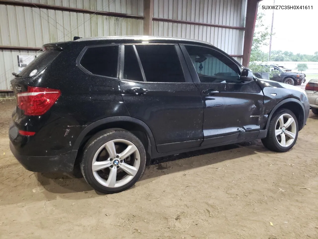 5UXWZ7C35H0X41611 2017 BMW X3 Sdrive28I