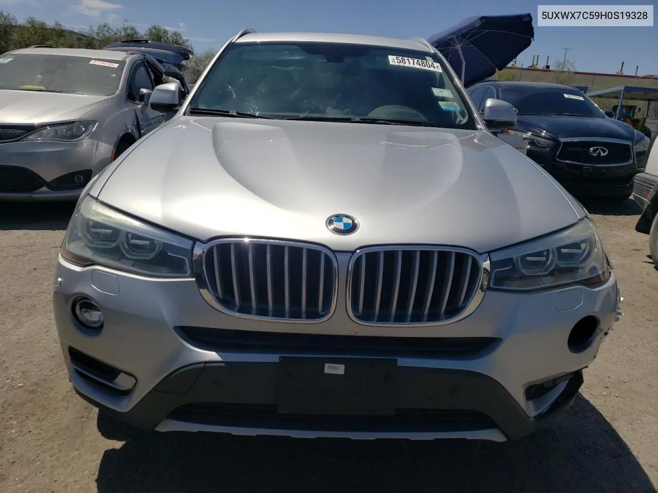 5UXWX7C59H0S19328 2017 BMW X3 xDrive35I