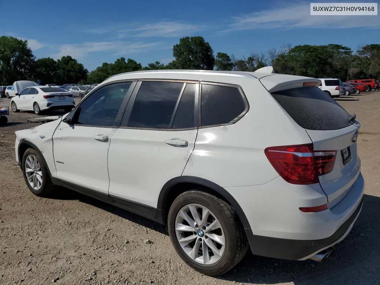 2017 BMW X3 Sdrive28I VIN: 5UXWZ7C31H0V94168 Lot: 60245894