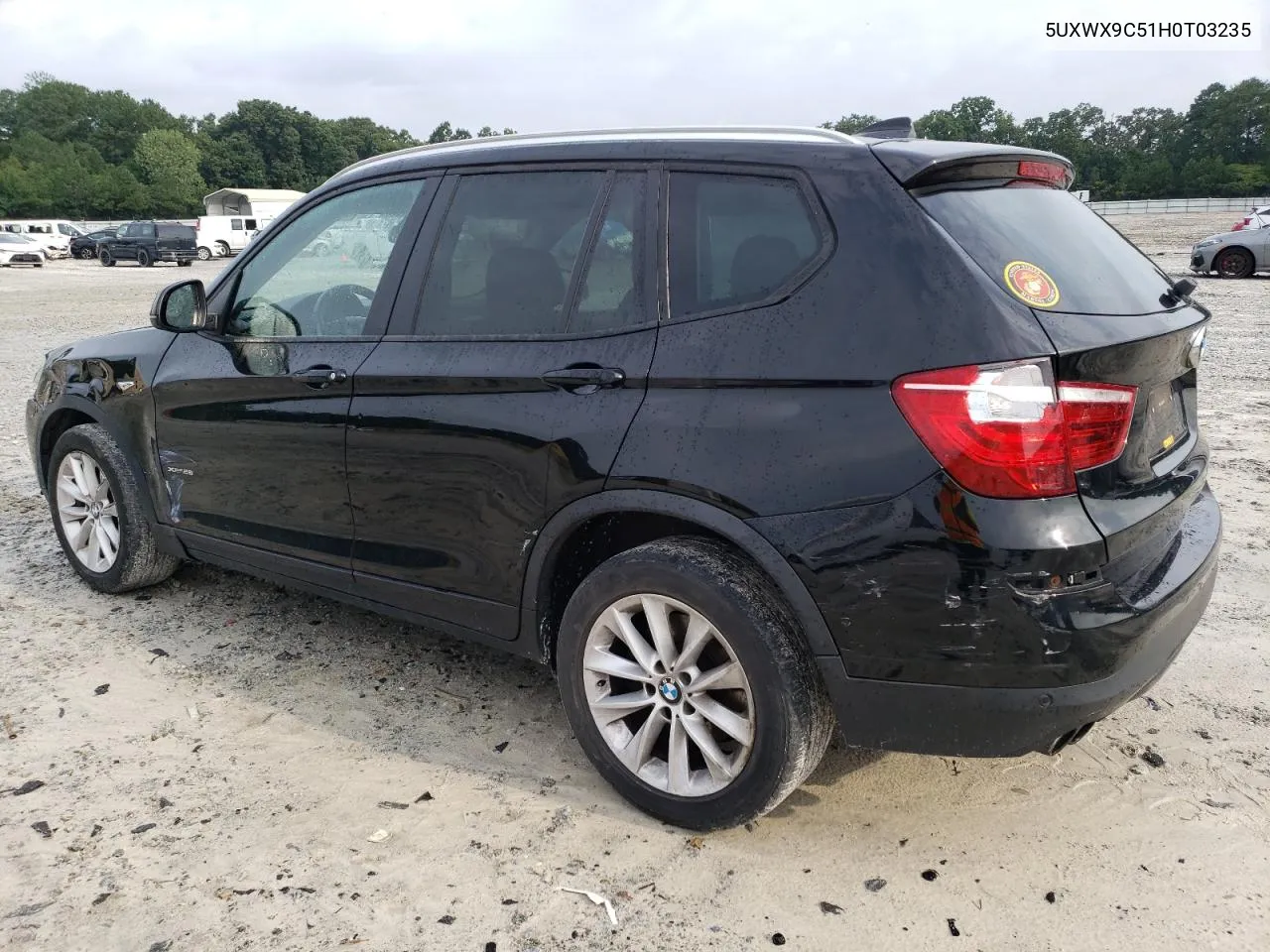 2017 BMW X3 xDrive28I VIN: 5UXWX9C51H0T03235 Lot: 60804924