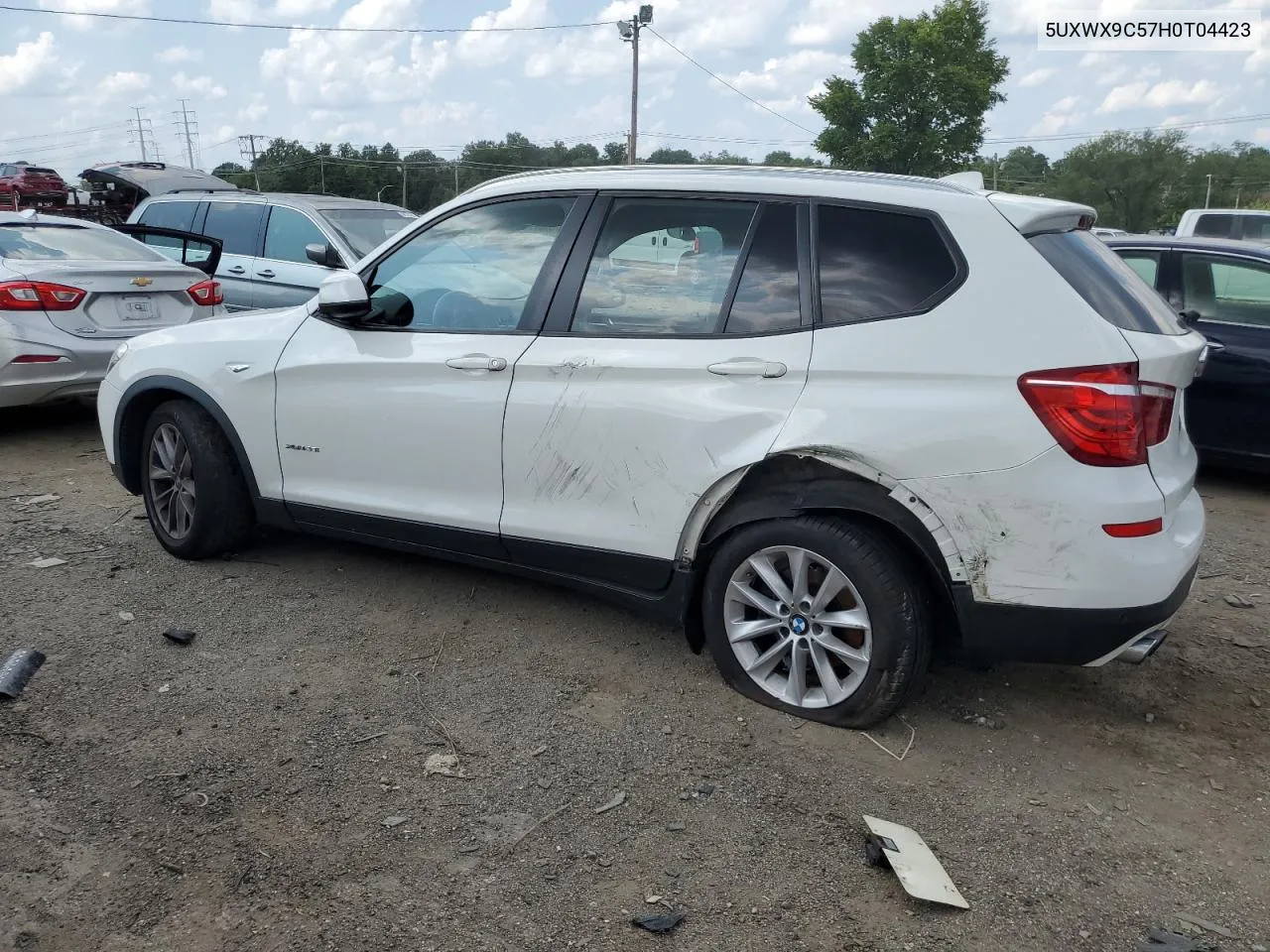 2017 BMW X3 xDrive28I VIN: 5UXWX9C57H0T04423 Lot: 64404484