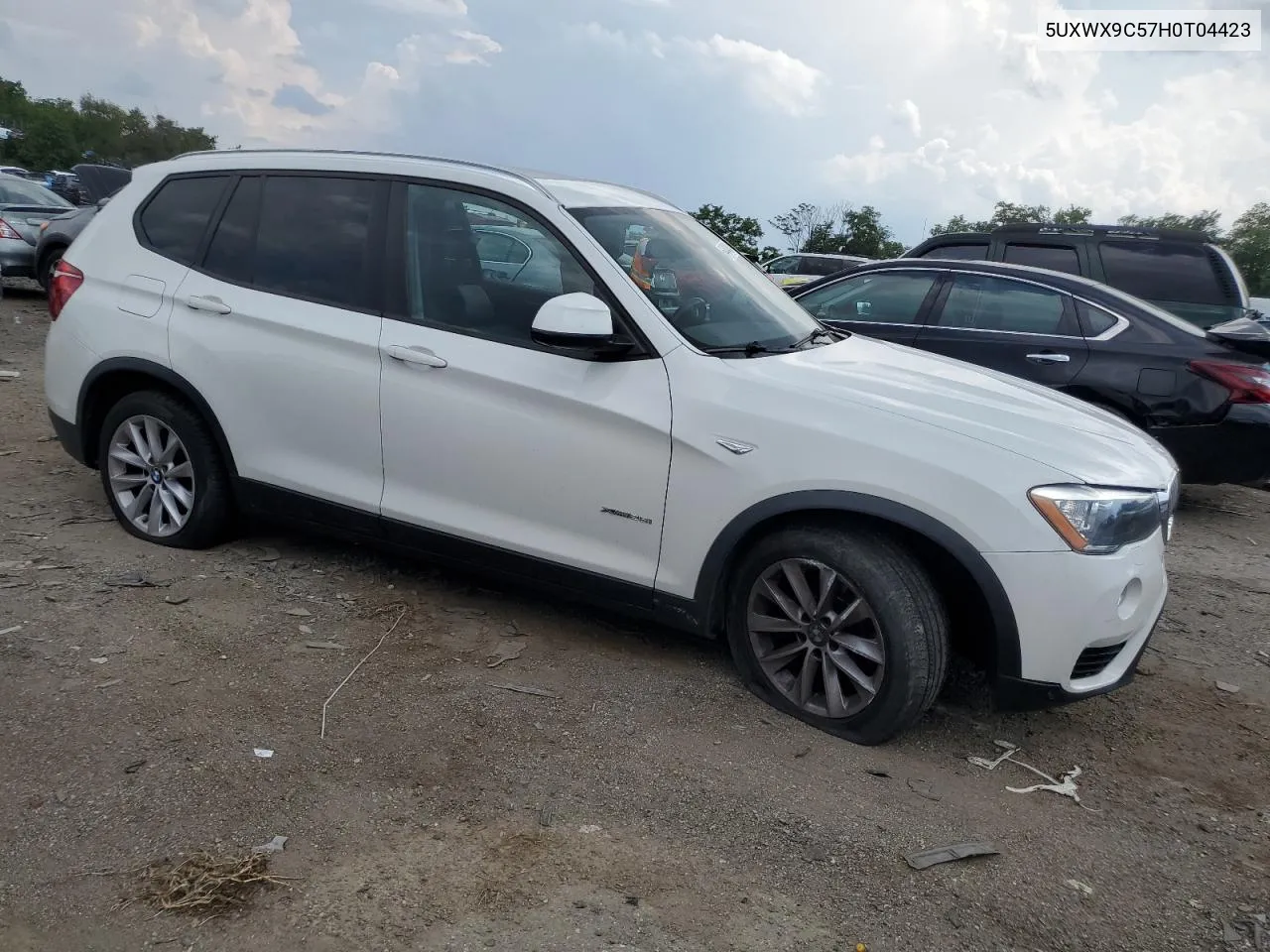 2017 BMW X3 xDrive28I VIN: 5UXWX9C57H0T04423 Lot: 64404484