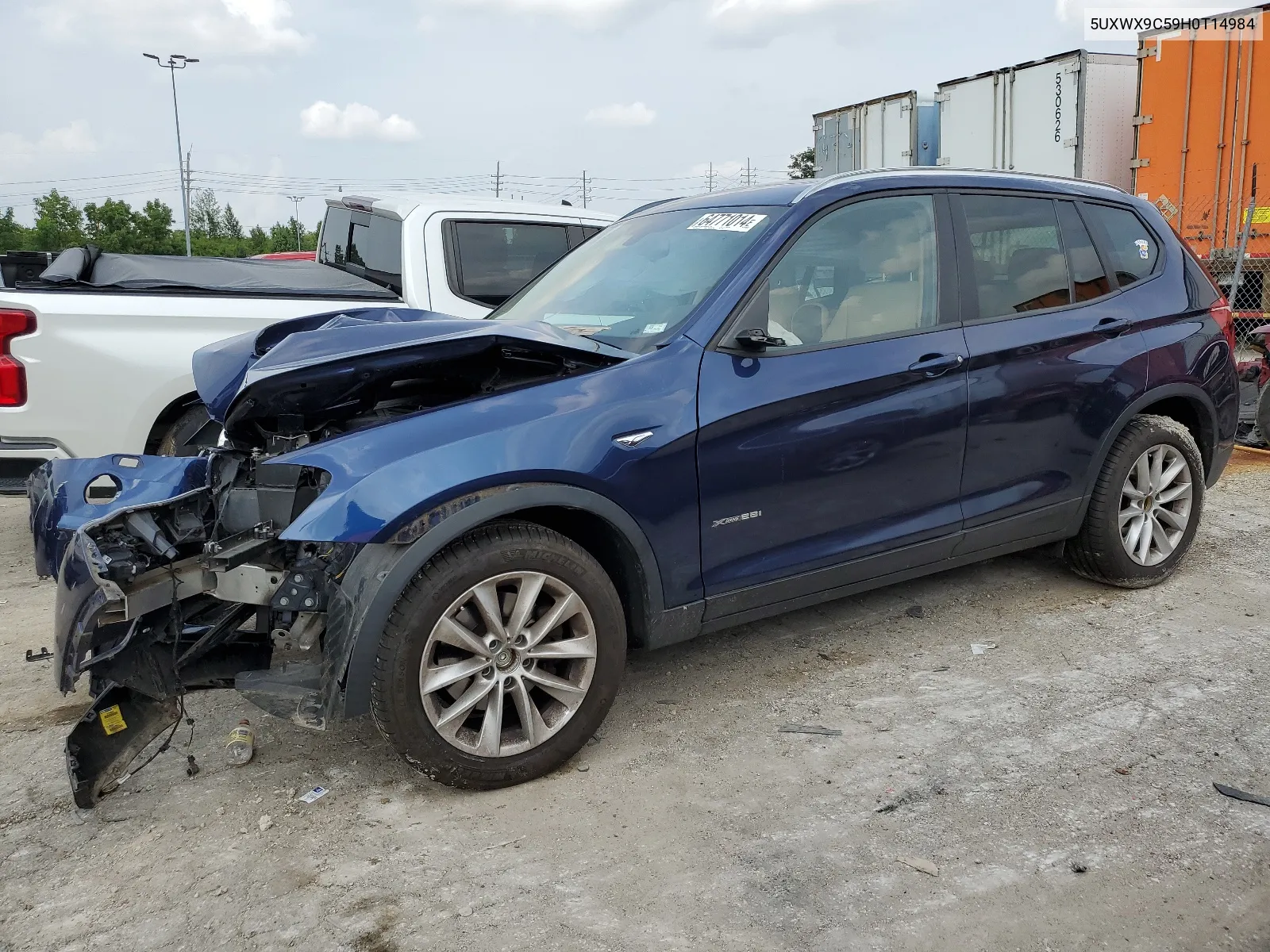 5UXWX9C59H0T14984 2017 BMW X3 xDrive28I