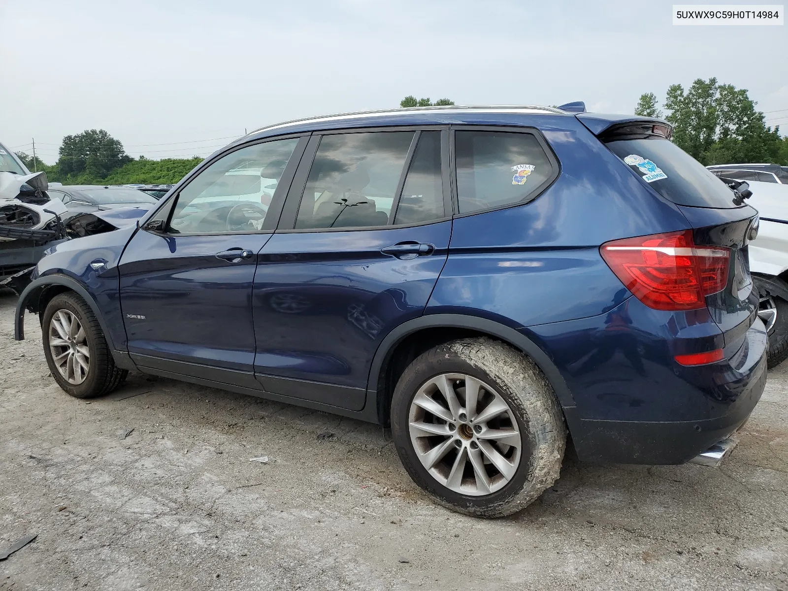 2017 BMW X3 xDrive28I VIN: 5UXWX9C59H0T14984 Lot: 64771014