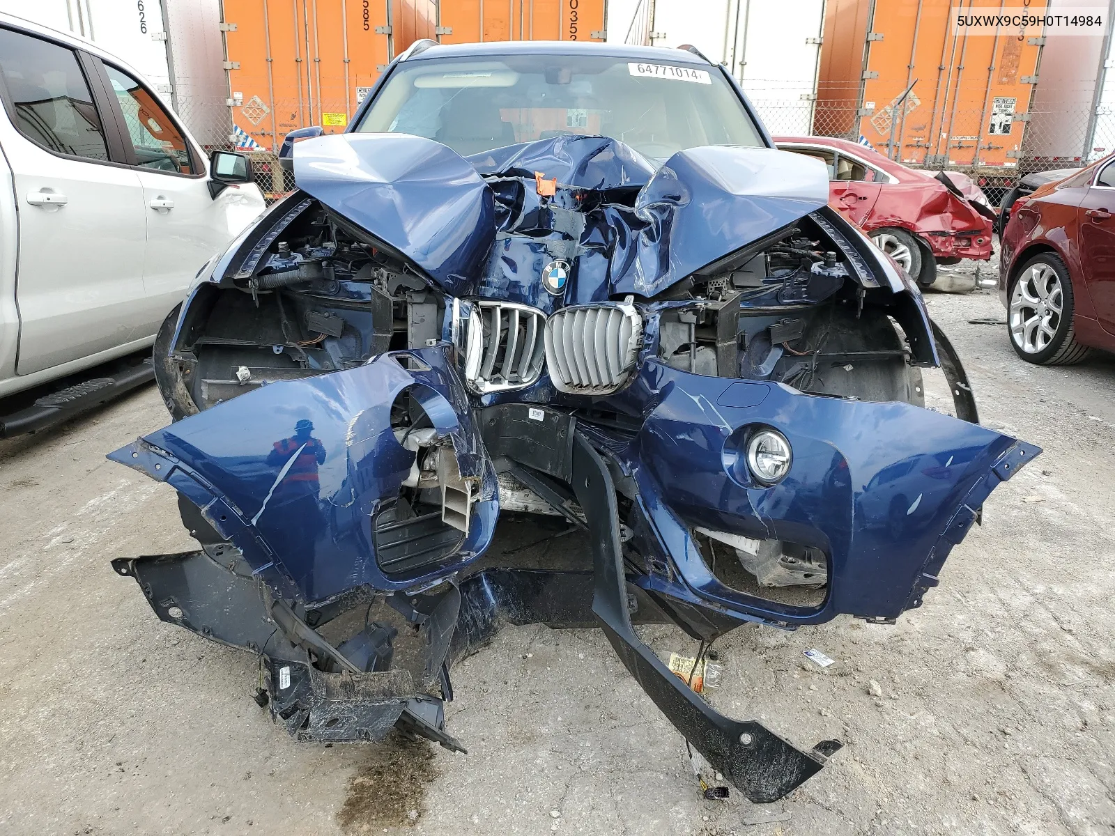 5UXWX9C59H0T14984 2017 BMW X3 xDrive28I