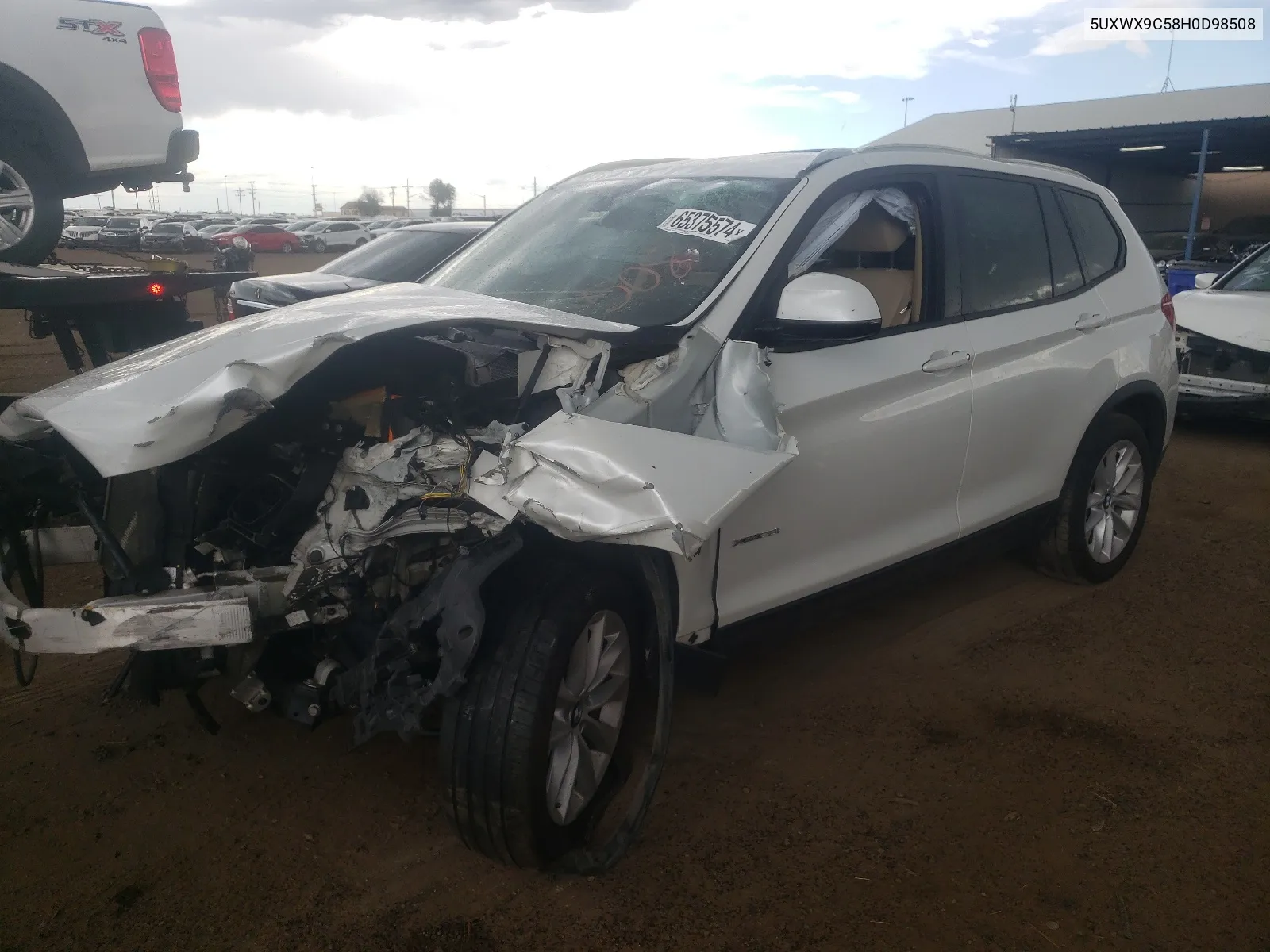 5UXWX9C58H0D98508 2017 BMW X3 xDrive28I