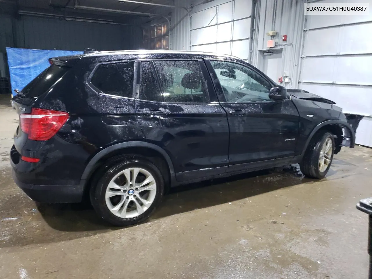 2017 BMW X3 xDrive35I VIN: 5UXWX7C51H0U40387 Lot: 65393194