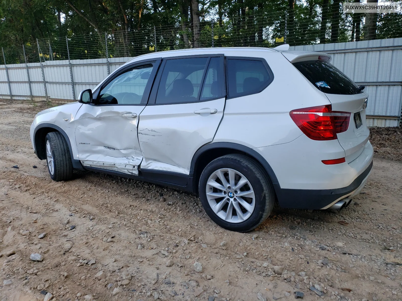 2017 BMW X3 xDrive28I VIN: 5UXWX9C39H0T20461 Lot: 66602634