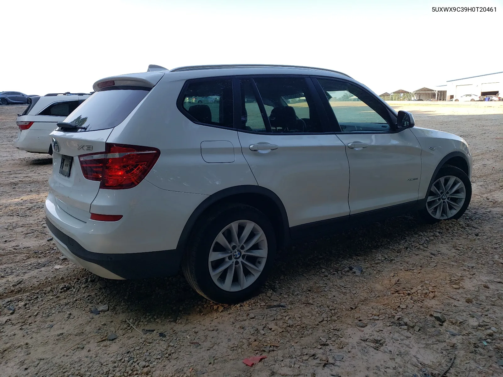 2017 BMW X3 xDrive28I VIN: 5UXWX9C39H0T20461 Lot: 66602634