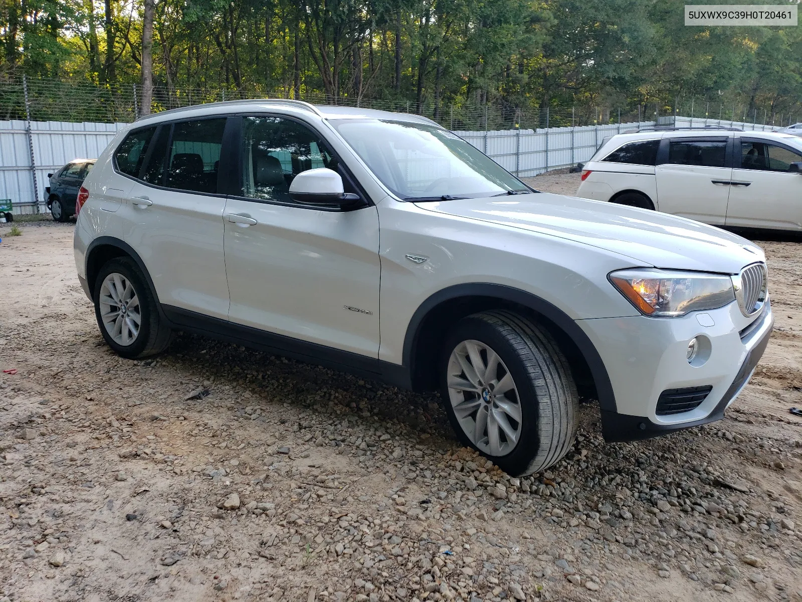 2017 BMW X3 xDrive28I VIN: 5UXWX9C39H0T20461 Lot: 66602634