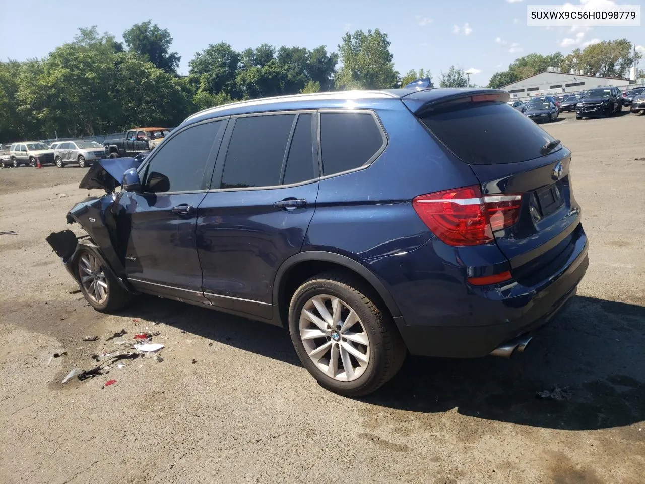 2017 BMW X3 xDrive28I VIN: 5UXWX9C56H0D98779 Lot: 68189484