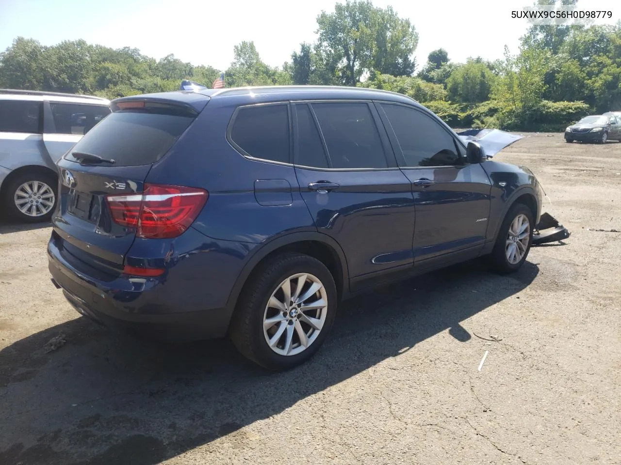 2017 BMW X3 xDrive28I VIN: 5UXWX9C56H0D98779 Lot: 68189484