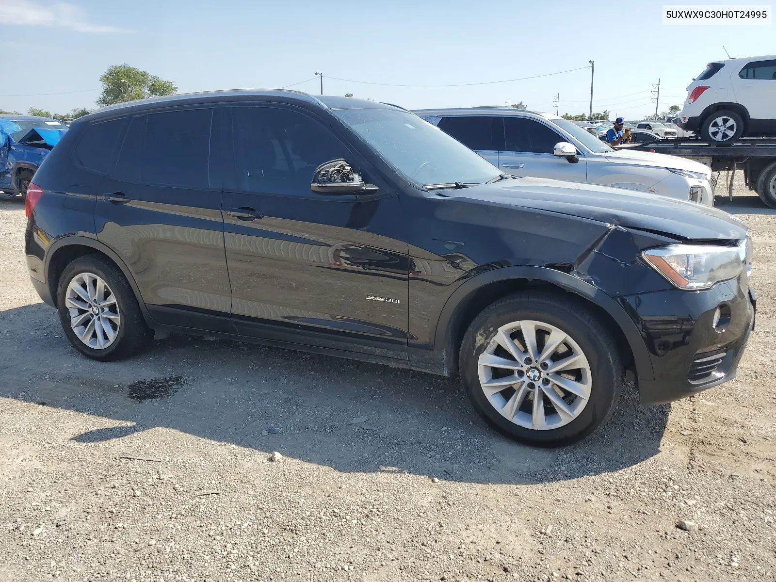 2017 BMW X3 xDrive28I VIN: 5UXWX9C30H0T24995 Lot: 68238914