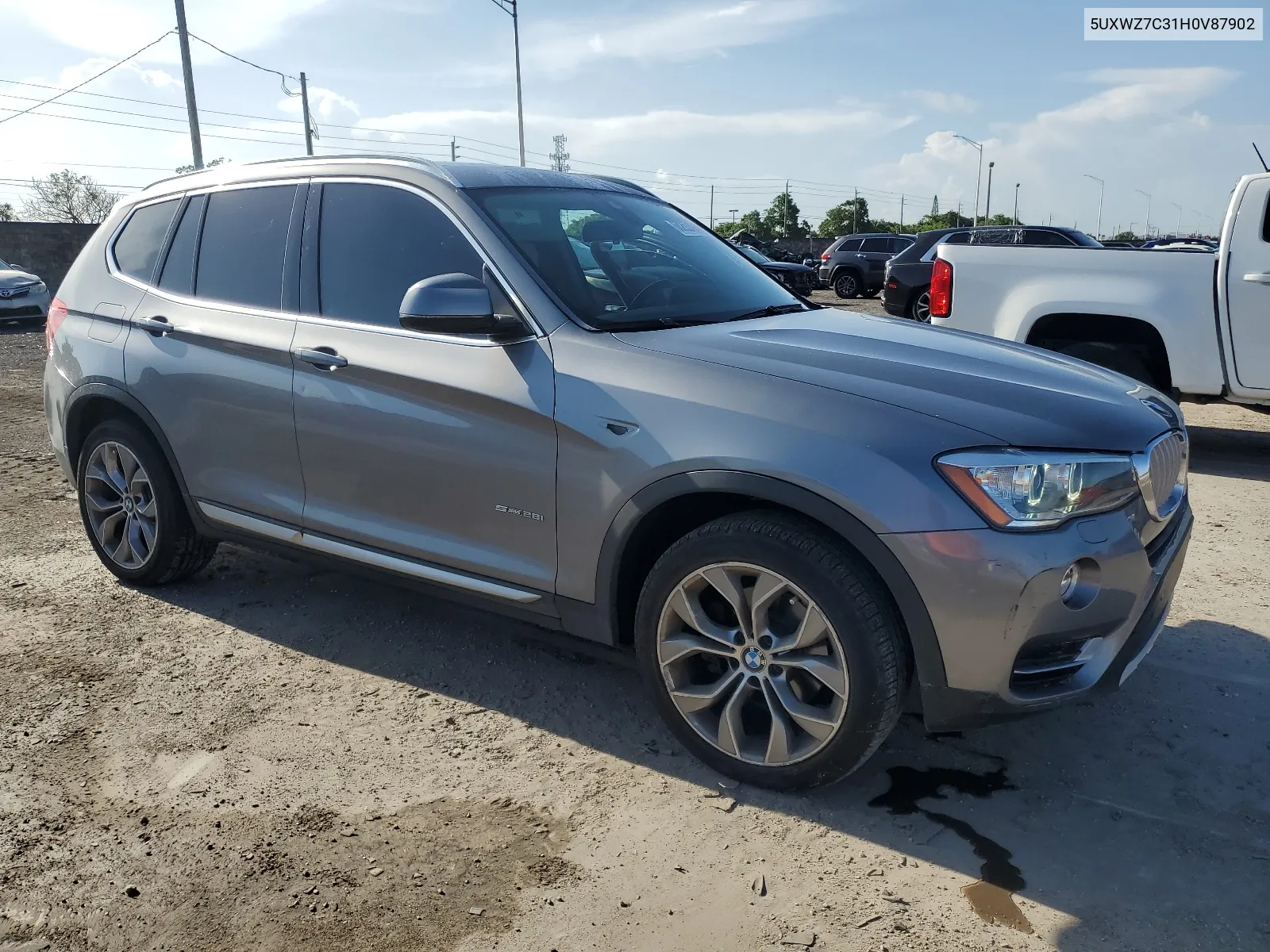 2017 BMW X3 Sdrive28I VIN: 5UXWZ7C31H0V87902 Lot: 68253194