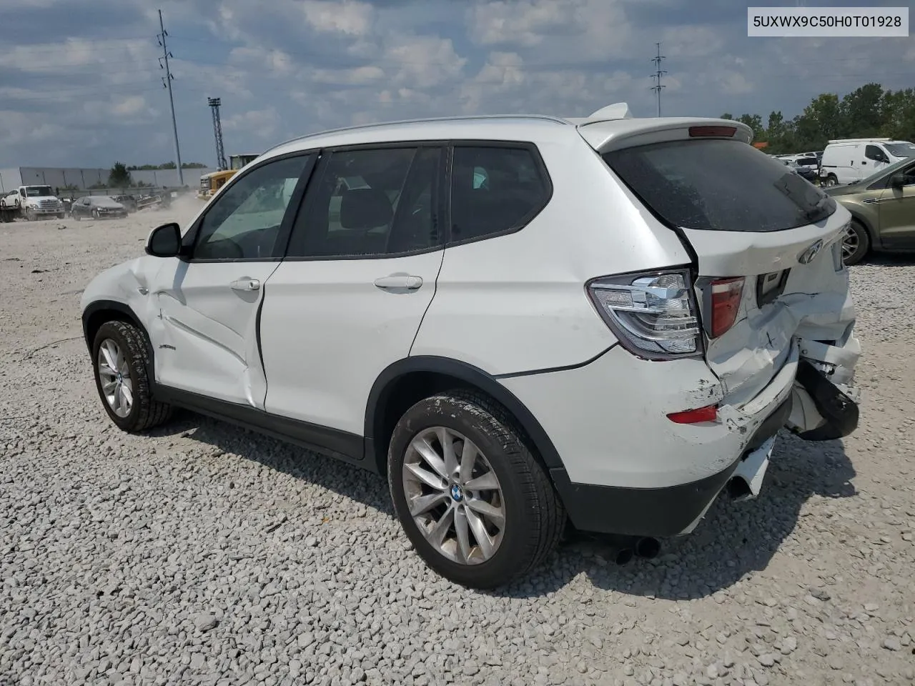 2017 BMW X3 xDrive28I VIN: 5UXWX9C50H0T01928 Lot: 68270394