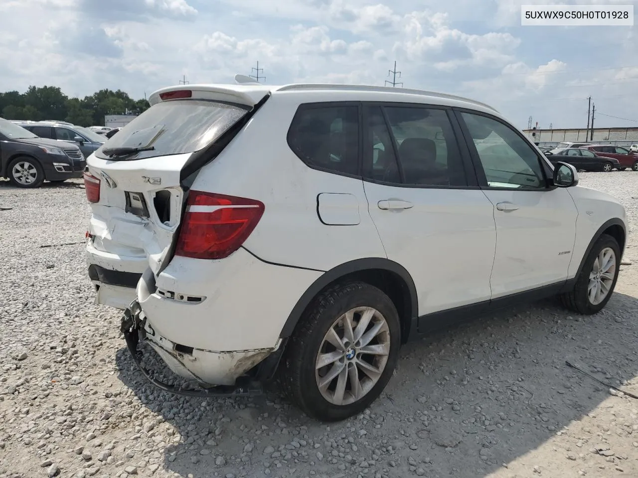 2017 BMW X3 xDrive28I VIN: 5UXWX9C50H0T01928 Lot: 68270394