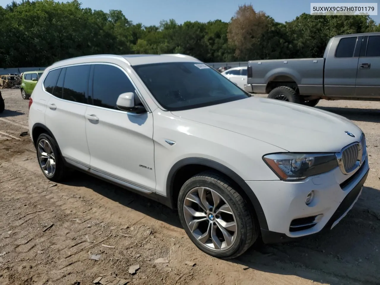 2017 BMW X3 xDrive28I VIN: 5UXWX9C57H0T01179 Lot: 68461884