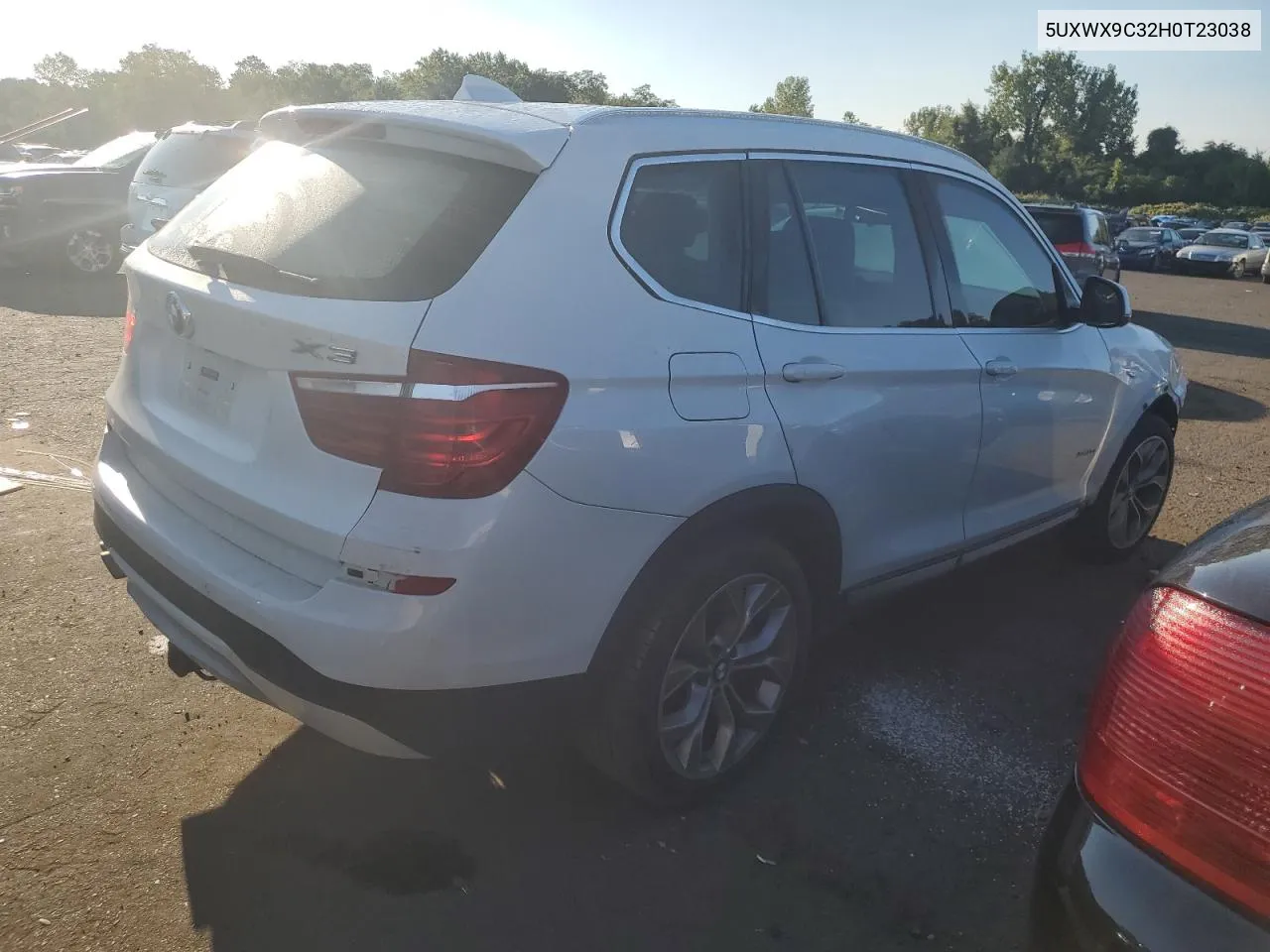 2017 BMW X3 xDrive28I VIN: 5UXWX9C32H0T23038 Lot: 68709184