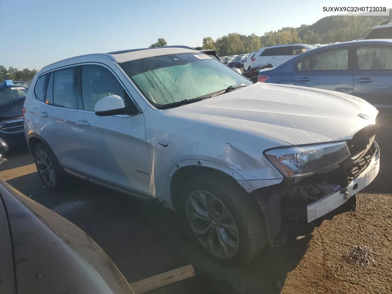 2017 BMW X3 xDrive28I VIN: 5UXWX9C32H0T23038 Lot: 68709184