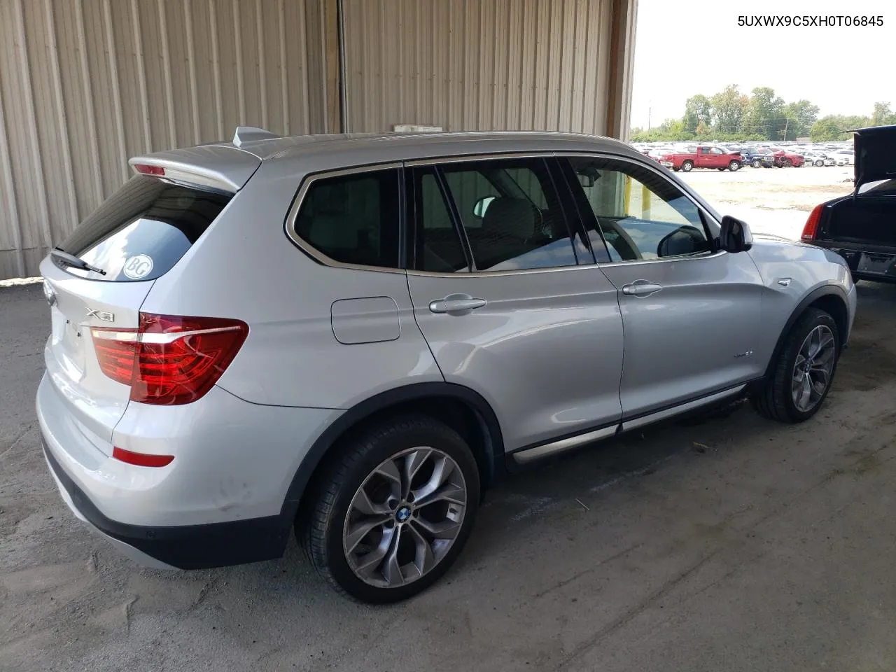 2017 BMW X3 xDrive28I VIN: 5UXWX9C5XH0T06845 Lot: 69313494